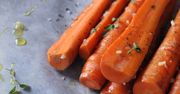 Gotowana marchew bez dodatku soli, odsączona