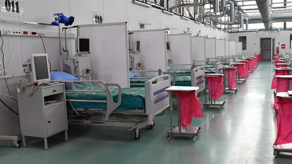 Tymczasowy szpital na Okęciu 