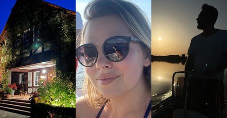 Aleksandra Kwaśniewska spędza wakacje w OKAZAŁYM DOMU na Mazurach (ZDJĘCIA)