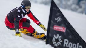 Snowboard. Oskar Kwiatkowski na podium slalomu giganta równoległego w Pucharze Świata w Rogli