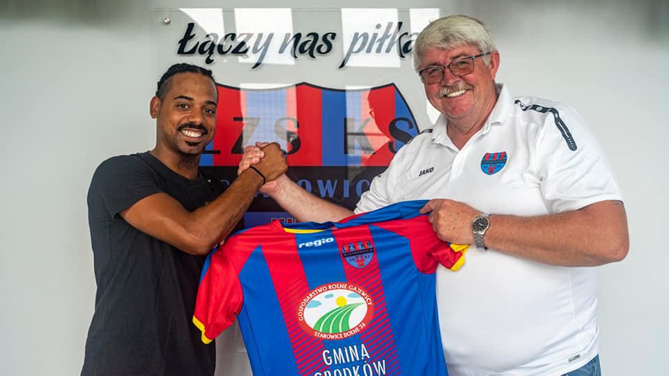 Materiały prasowe / Fabio Paim / Na zdjęciu: Fabio Paim (z lewej) i prezes Dariusz Gajewski (z prawej)