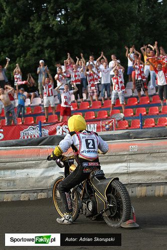 Kenni Larsen był w tym sezonie jednym z ojców zwycięstwa Ostrovii w Łodzi.