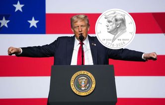 Moneta z wizerunkiem Trumpa? "Prezydent byłby zadowolony"