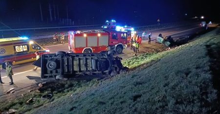Groźny wypadek na A4. 10 osób w szpitalu
