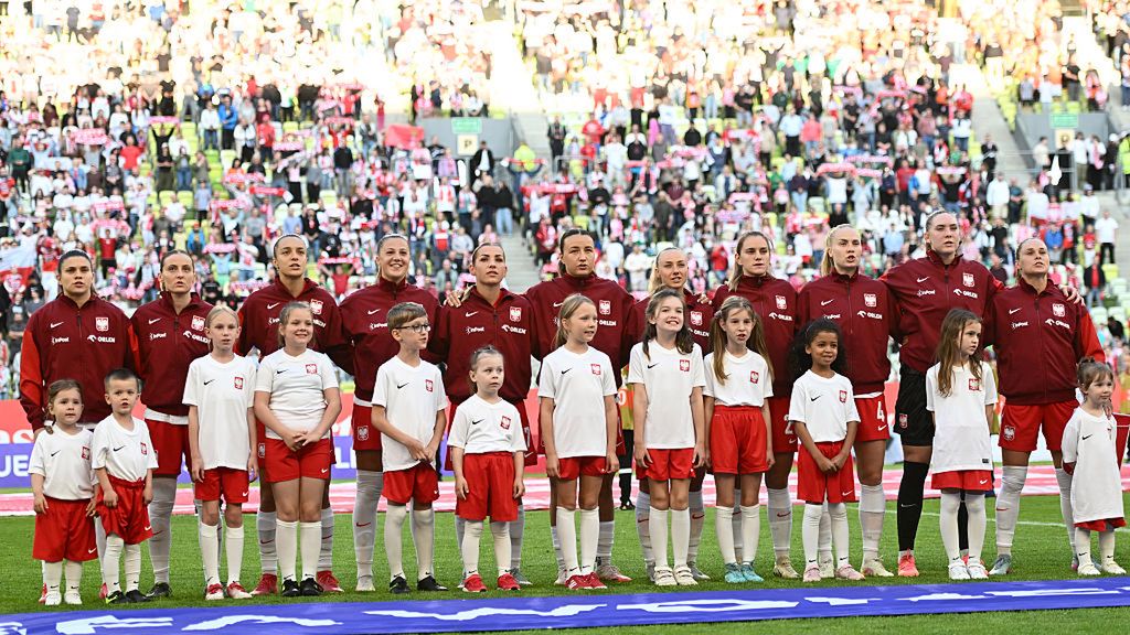 Getty Images / Mateusz Słodkowski / Na zdjęciu: piłkarska reprezentacja Polski kobiet