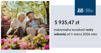 ZUS: Rok renty wdowiej. Na Mazowszu korzysta z niej 121,3 tys. seniorów!