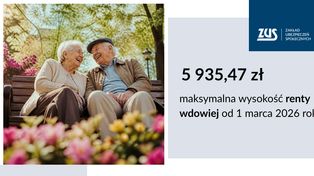 ZUS: Rok renty wdowiej. Na Mazowszu korzysta z niej 121,3 tys. seniorów!