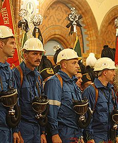 Modlitwa za zmarłych górników