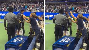 "Bezczelny". Sceny na US Open z udziałem światowego nr 1