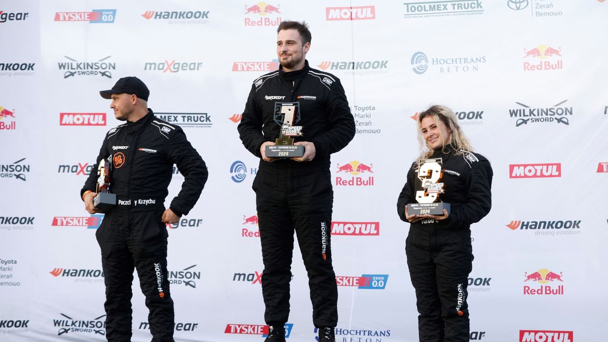 Materiały prasowe / Na zdjęciu: podium Hankook SpeedGames Drift