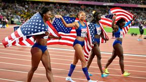 MŚ Londyn 2017: Amerykanki ze złotem w sztafecie 4x100 m