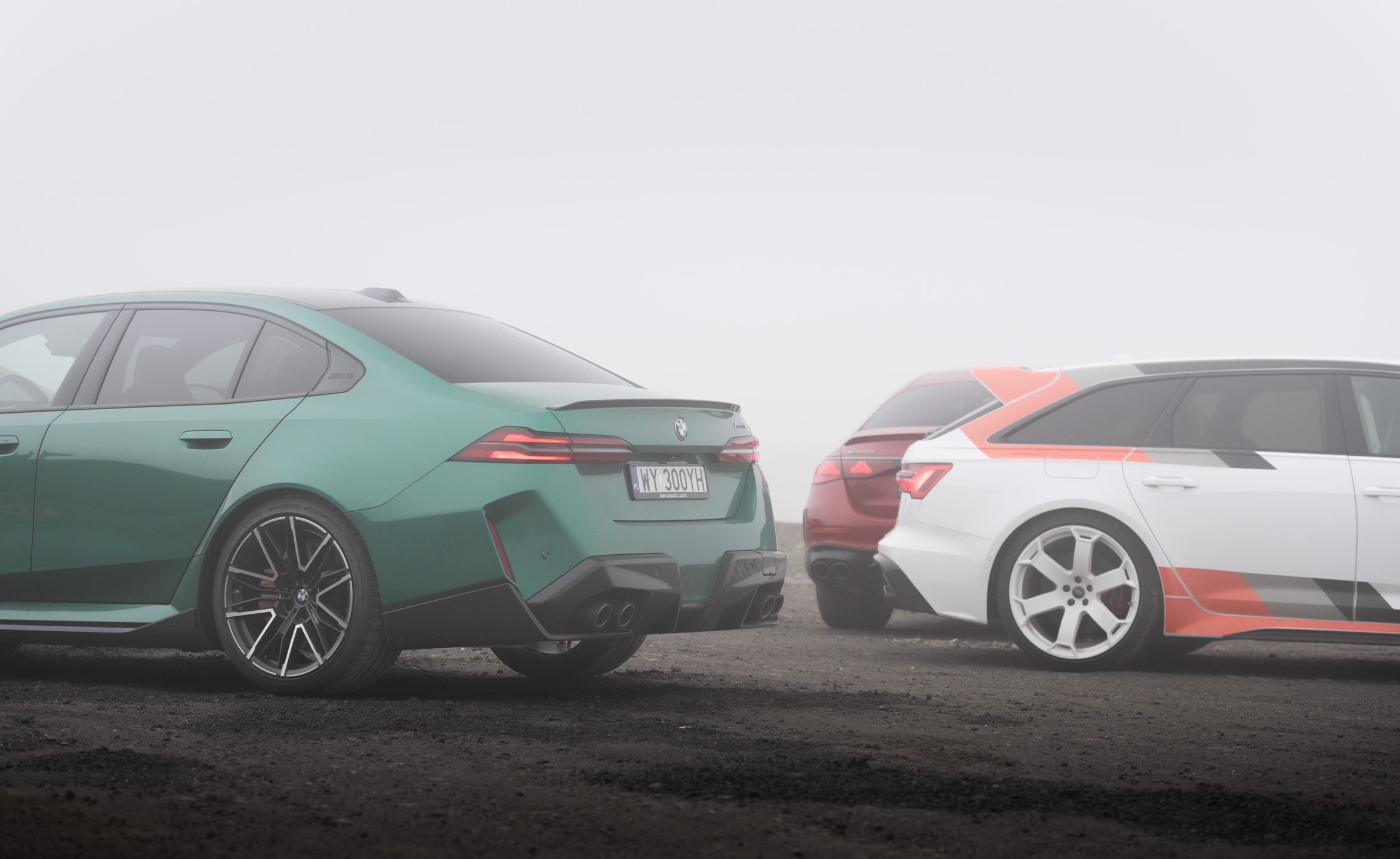 Audi RS 6 Avant GT, BMW M5, Mercedes-AMG E 53, Porsche Panamera