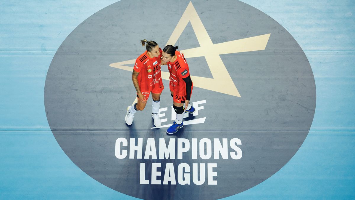 Materiały prasowe / KGHM MKS Zagłębie Lubin / Tomasz Folta / Na zdjęciu: Patricia Matieli i Jovana Milojević