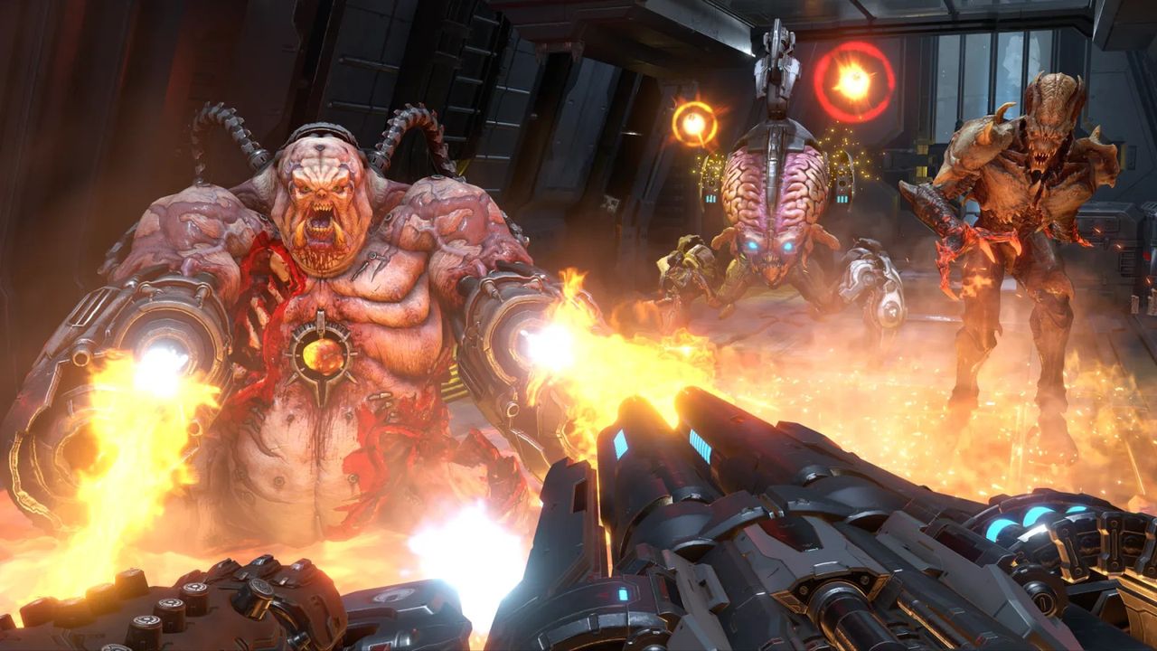 Silnik id Tech 7 w Doom Eternal wprowadza HDR i wynosi grafikę oraz wydajność na nowy poziom, fot. Bethesda