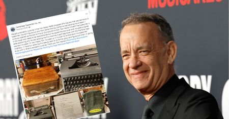 Tom Hanks totalnie zaskoczył! Taki prezent wysłał jednej z firm