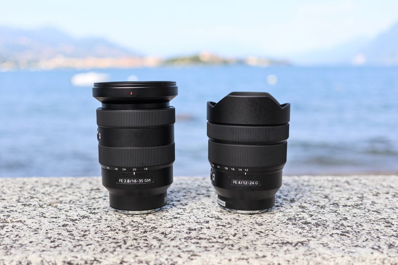 Sony FE 16–35 mm f/2.8 GM / Sony FE 12–24 mm f/4 G