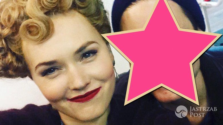 Magdalena Lamparska na planie "Zookeeper's Wife" (fot. Faceboook)