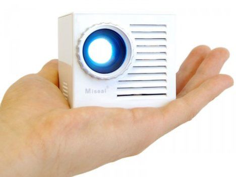 Miseal Mini Projector - kieszonkowy sześcienny projektor