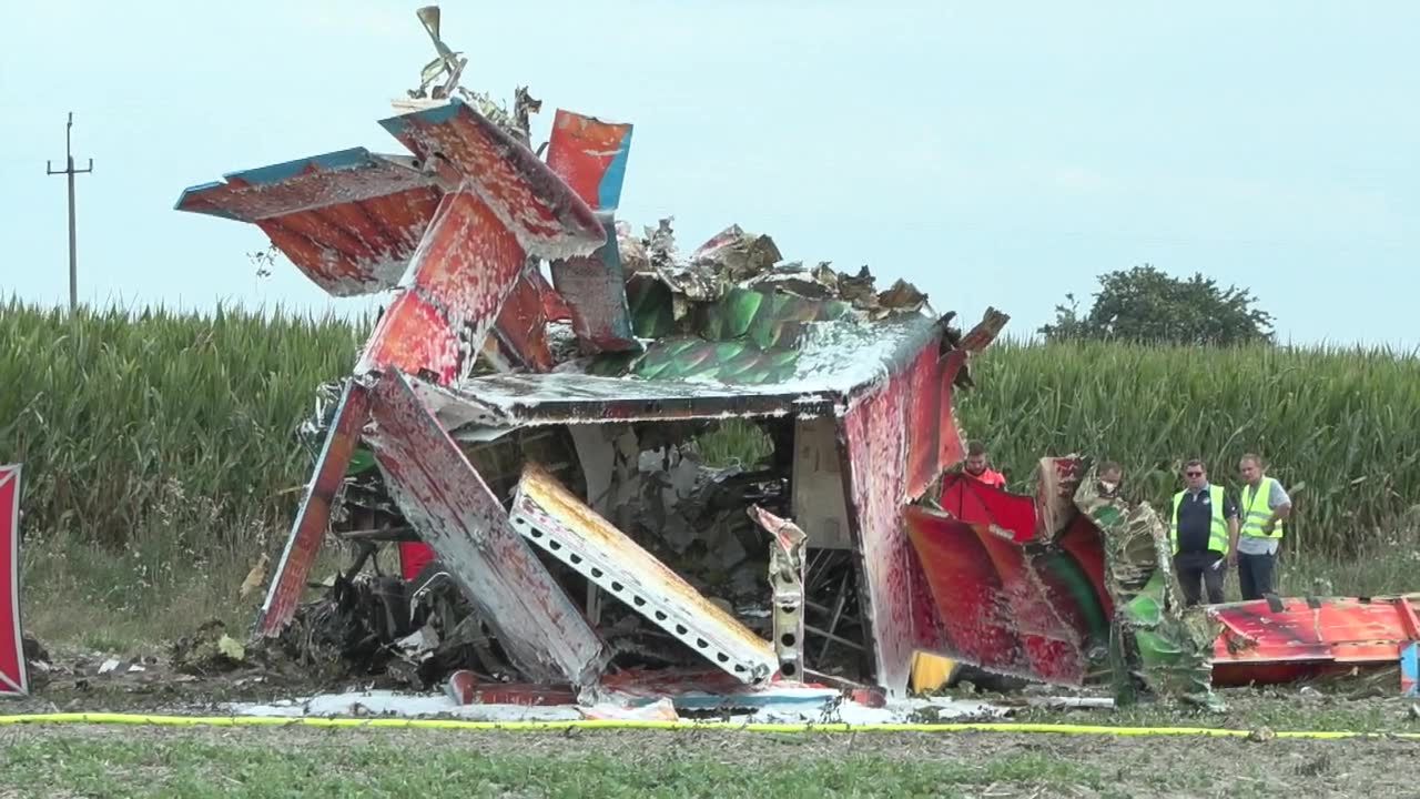 Wypadek lotniczy pod Piotrkowem Trybunalskim. Zginęły dwie osoby