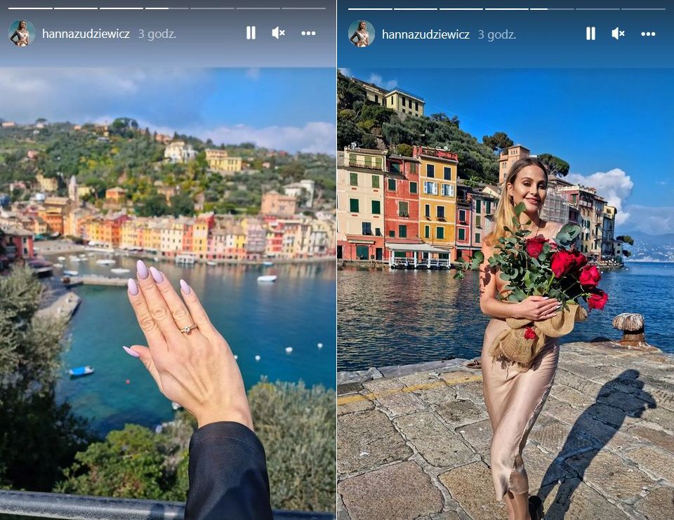 Kadry z Instastories Hanny Żudziewicz 
