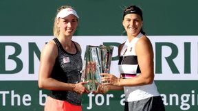 WTA Indian Wells: Krejcikova i Siniakova pokonane. Deblowy triumf Mertens i Sabalenki