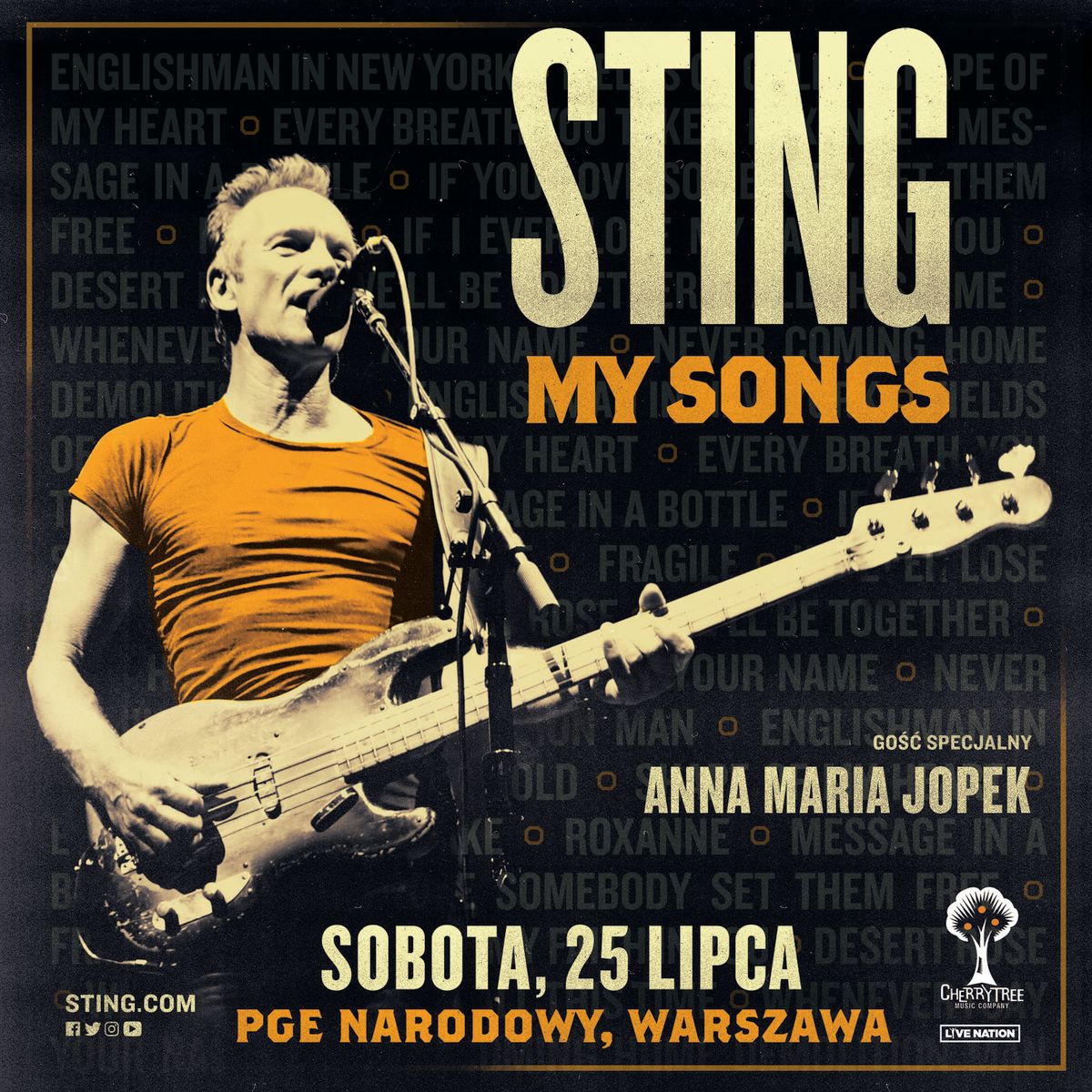 To potwierdzone: Anna Maria Jopek gościem specjalnym na koncercie Stinga