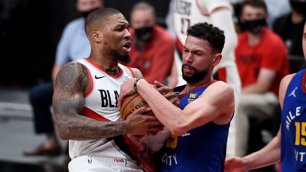 Zdjęcie okładkowe artykułu: Getty Images / Steve Dykes / Na zdjęciu od lewej: Damian Lillard i Austin Rivers