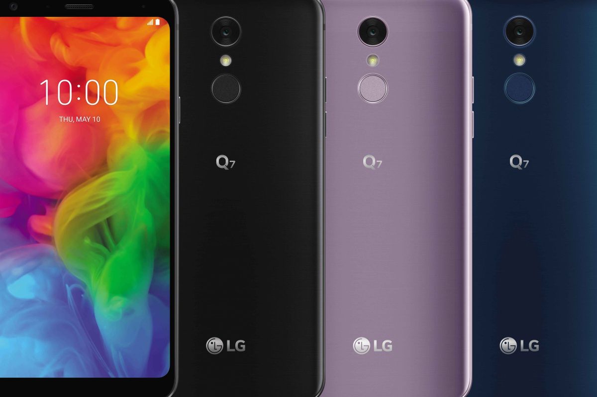 LG Q7 zaprezentowany: jednak można zrobić ciekawy smartfon bez wycięcia