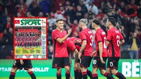 Albania walczy o marzenia. Wymowna okładka przed meczem z Polską