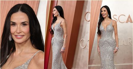 Oscary 2025. Demi Moore zjawiskowo piękna