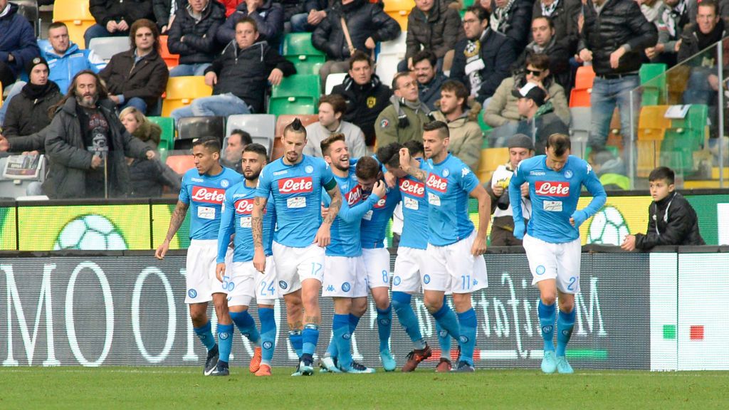 Zdjęcie okładkowe artykułu: Getty Images / Dino Panato / Na zdjęciu: piłkarze SSC Napoli