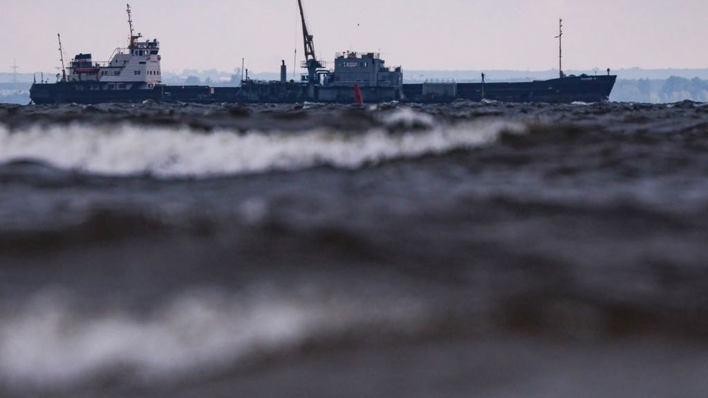 A ship sails in the Gulf of Finland in the evening in St.
ST  PETERSBURG, RUSSIA - 2024/06/18: A ship sails in the Gulf of Finland in the evening in St. Petersburg. (Photo by Artem Priakhin/SOPA Images/LightRocket via Getty Images)
SOPA Images
evening, st. petersburg