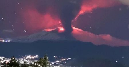 Etna się przebudziła. Apokalipsa we Włoszech? Wygląda jak koniec świata