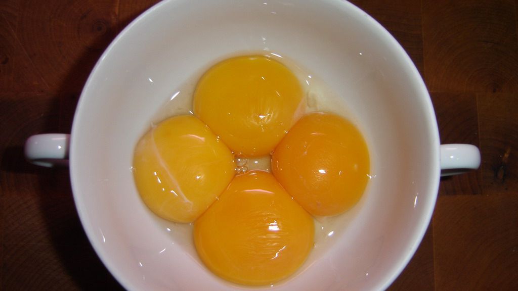 Mrożone żółtko, pasteryzowane