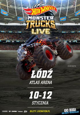 Hot Wheels Monster Trucks Live 2020 European Tour