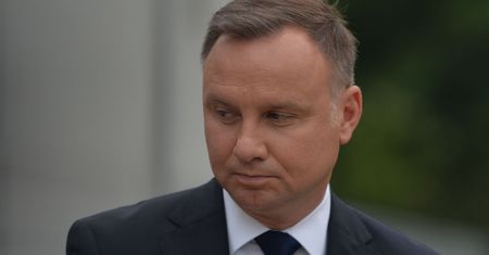 Lublin. Andrzej Duda w COZL. Pacjenci nie mogli wejść do szpitala