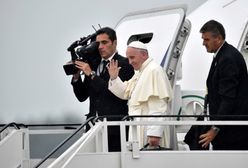 Pożegnanie papieża Franciszka na lotnisku w Balicach