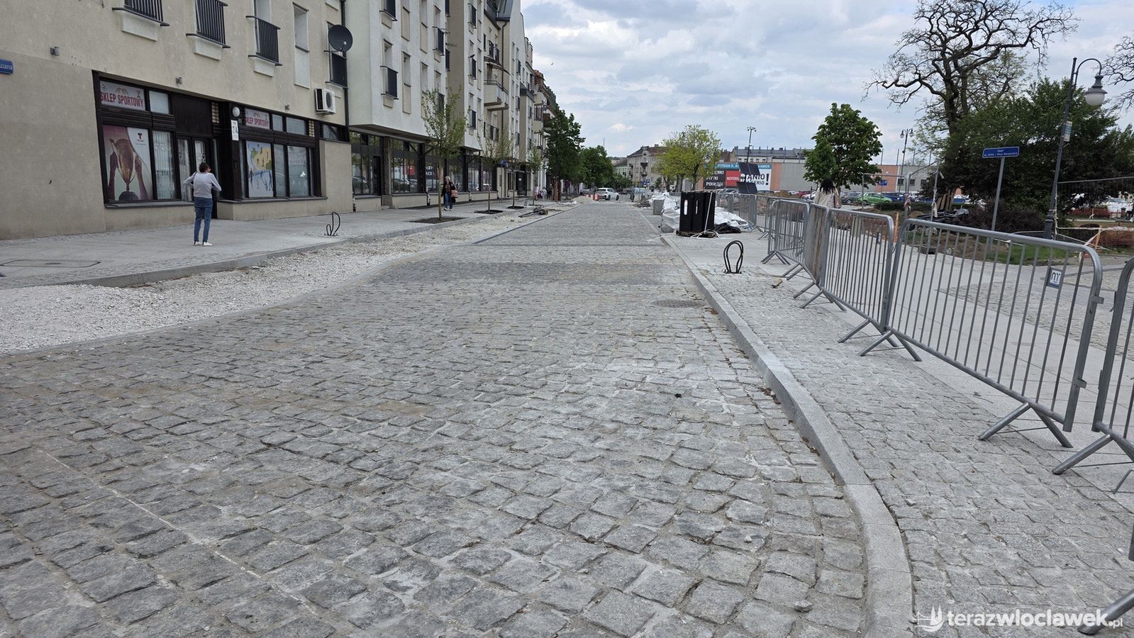 Zielone tereny Śródmieścia miasta Włocławek 07-05-2026