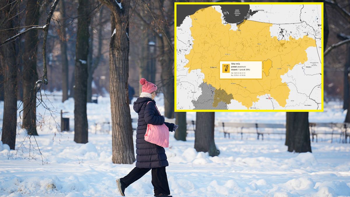 Kolejne dwie noce z mrozem do minus 17 st. C na północy kraju
