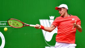 Tenis. Challenger Eckental: Kamil Majchrzak w II rundzie. Rywal nie dokończył pojedynku