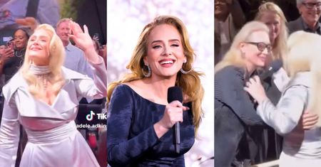 Adele występowała w przebraniu "na Meryl Streep". Na widowni wypatrzyła... Meryl Streep. "Kocham Cię!"