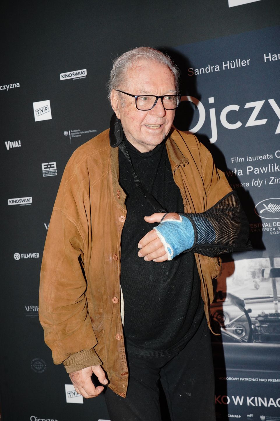 Krzysztof Zanussi po wypadku