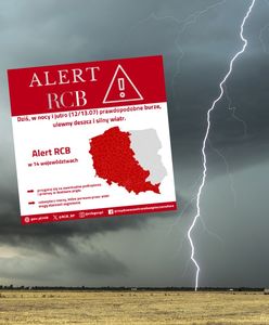 Jest najnowszy alert RCB. Ważna informacja dla 14 województw