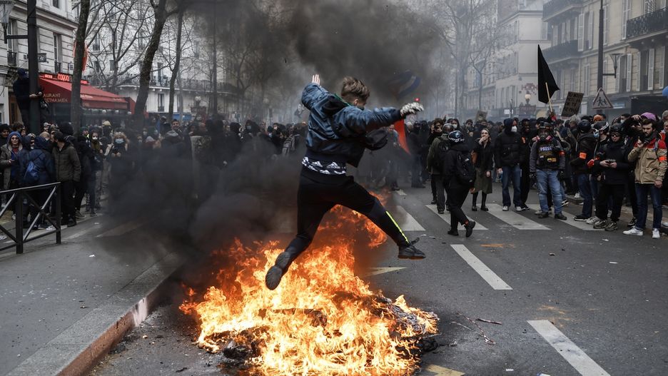 Protesty w Paryżu. 28 marca 2023