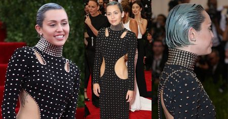 Miley Cyrus z niebieskimi włosami na gali MET! (ZDJĘCIA)
