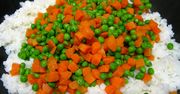 Mrożona marchewka z groszkiem