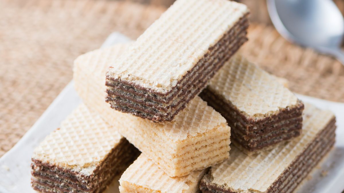 Idealnie pyszne wafle z kremem - najlepszy pomysł na poczęstunek