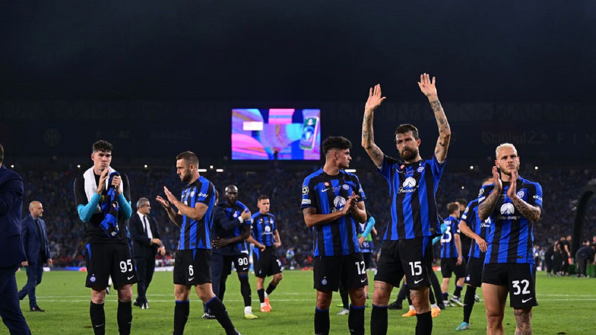 Getty Images / Mattia Ozbot - Inter / Na zdjęciu: piłkarze Interu Mediolan