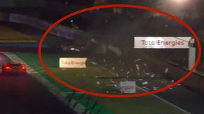 Fatalny wypadek w 24h Le Mans. Samochód w strzępach [WIDEO]