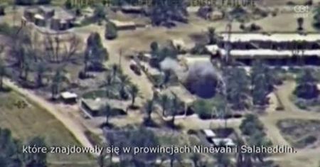 Iracki minister obrony twierdzi, że jego oddziały rozgromiły bojówki atakiem z powietrza